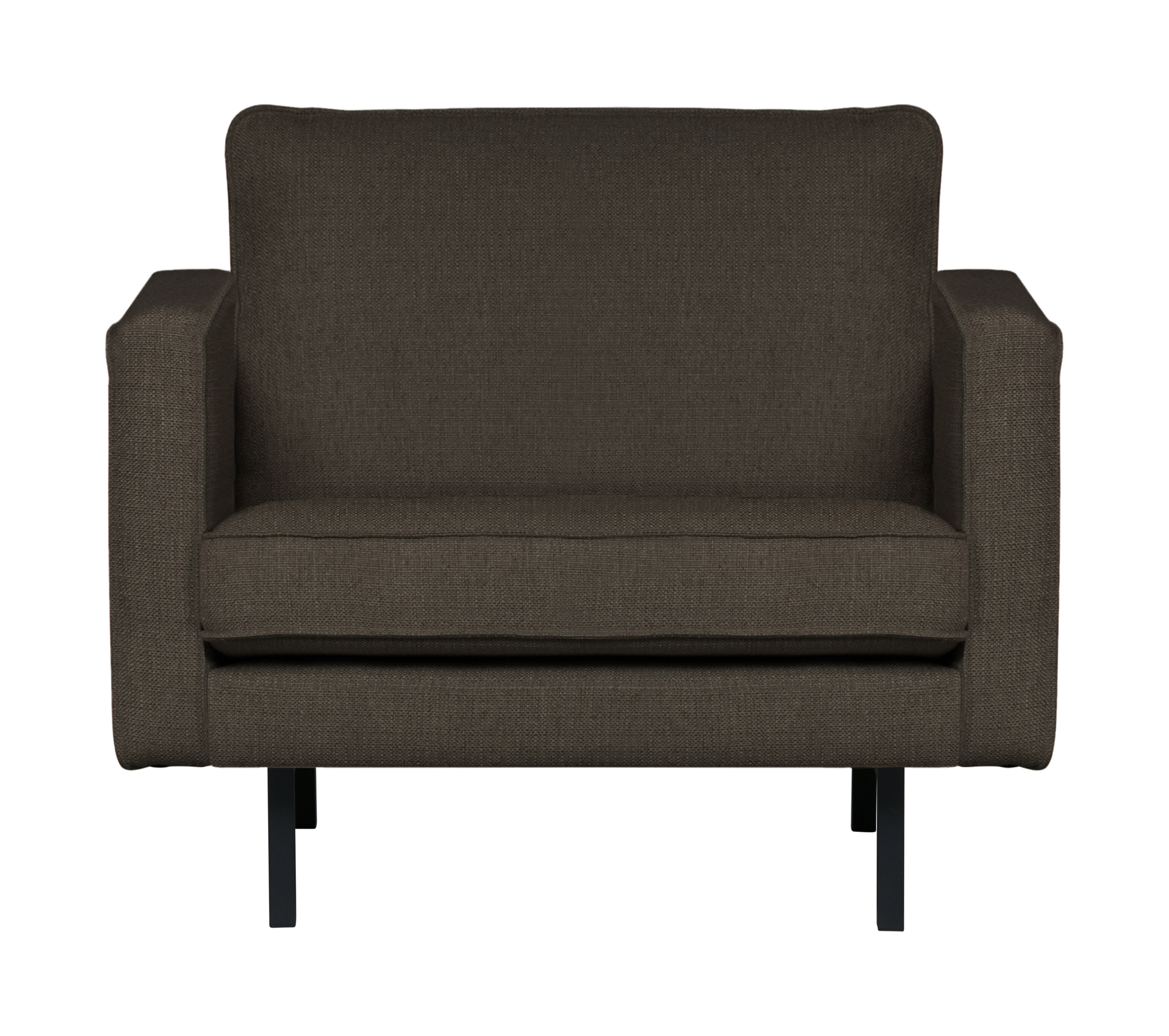 BePureHome Fauteuil 'Rodeo' Stretched, kleur Warm Grey/Brown BePureHome Fauteuil 'Rodeo' Stretched, kleur Warm Grey/Brown