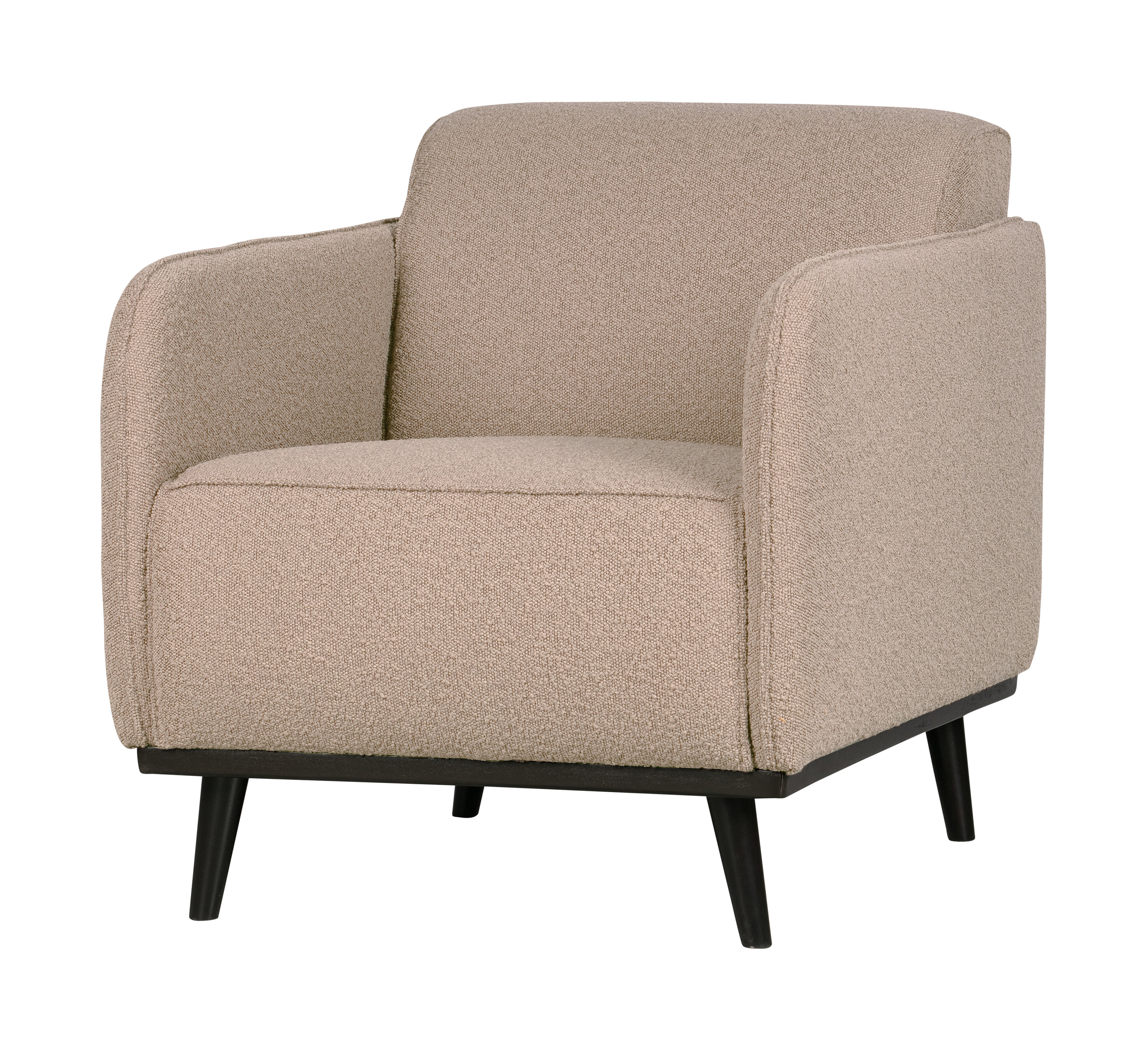 BePureHome Fauteuil 'Statement' Met arm, Bouclé, kleur Beige BePureHome Fauteuil 'Statement' Met arm, Bouclé, kleur Beige