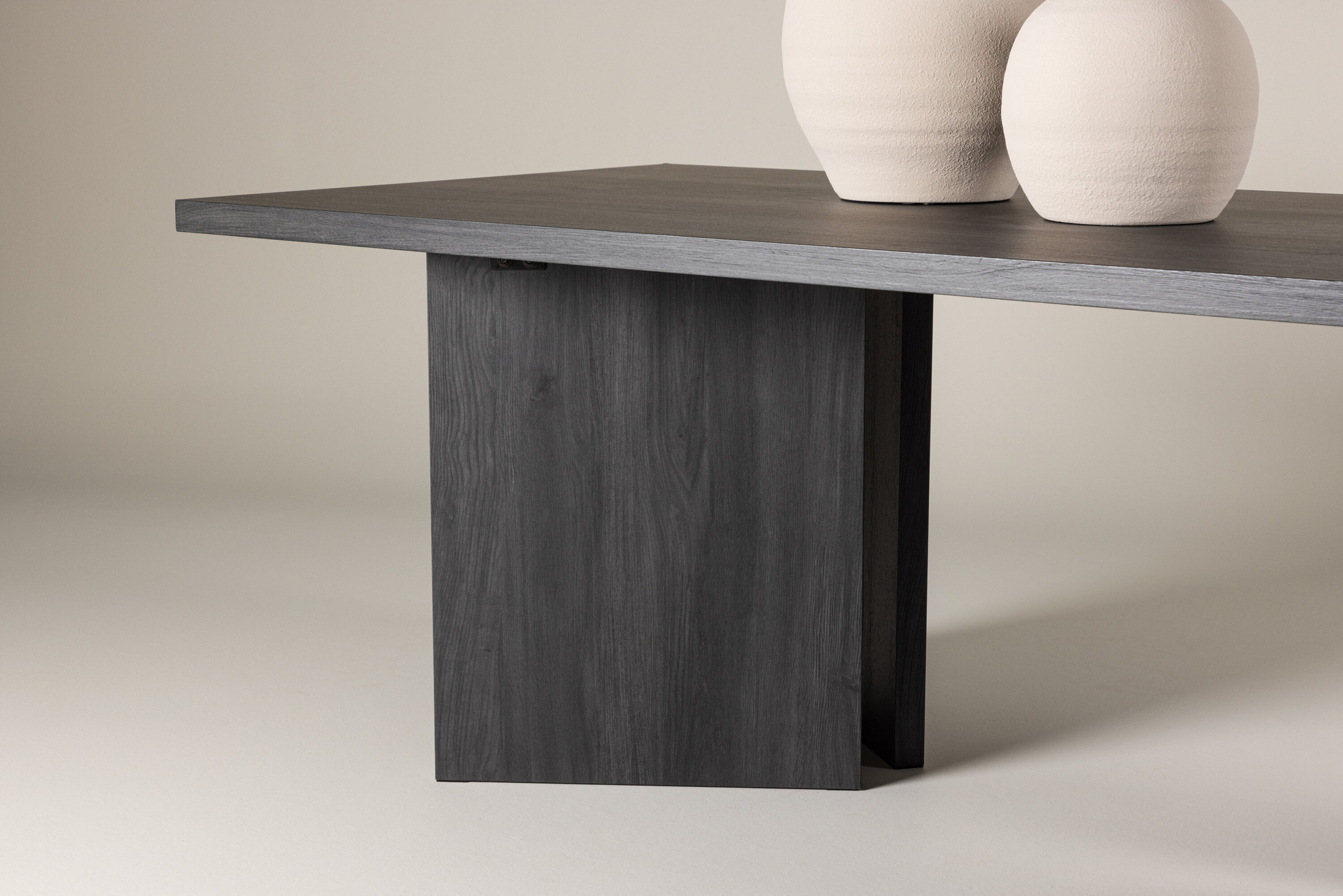 Nohr Eettafel 'Navarro' 240 x 100cm, kleur Zwart