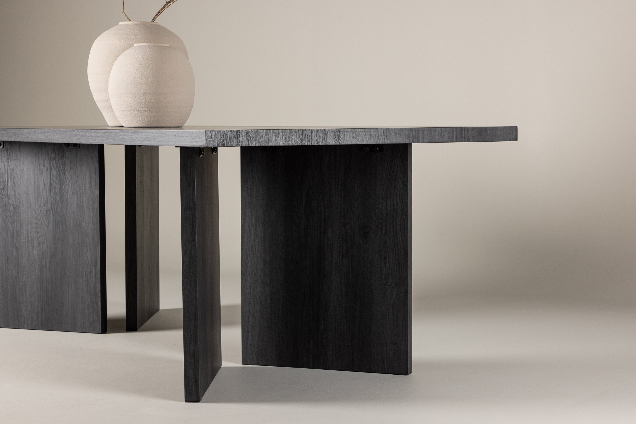 Nohr Eettafel 'Navarro' 240 x 100cm, kleur Zwart