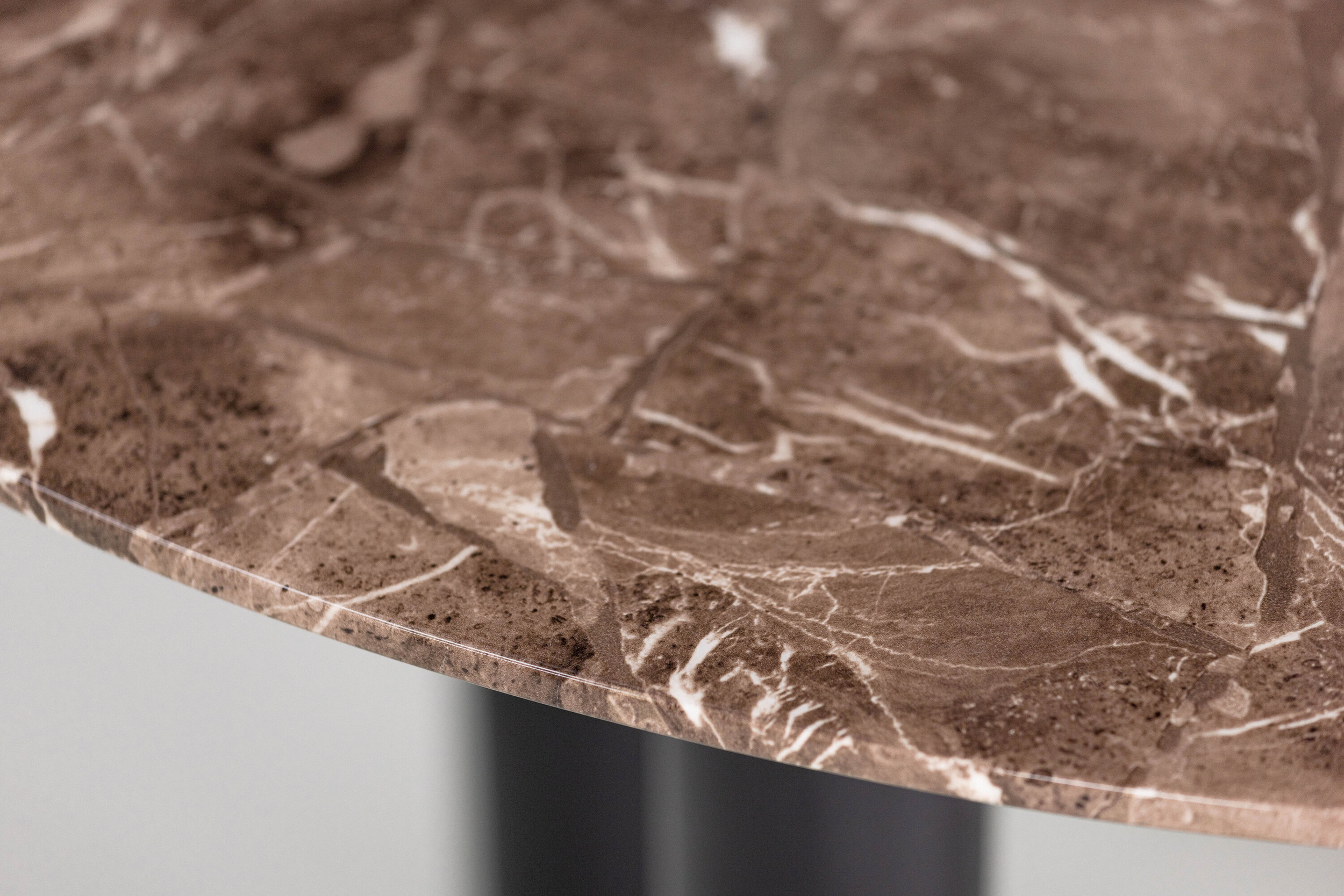 Nohr Ronde Eettafel 'Kayleen' Marmerlook, 106cm