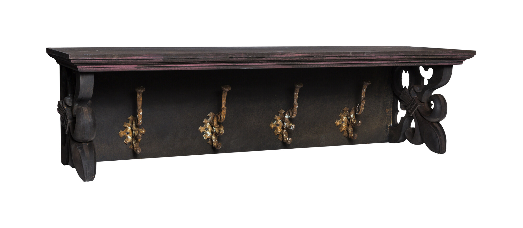 PTMD Kapstok 'Sabi', Hout, 100 x 30 x28cm, kleur Bruin PTMD Kapstok 'Sabi', Hout, 100 x 30 x28cm, kleur Bruin