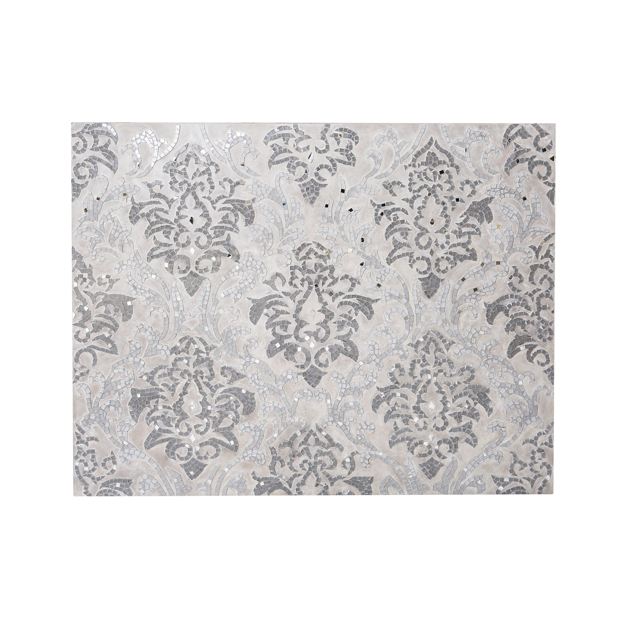 PTMD Wandpaneel 'Nayla, Hout, 74 x 50cm, kleur Grijs PTMD Wandpaneel 'Nayla, Hout, 74 x 50cm, kleur Grijs