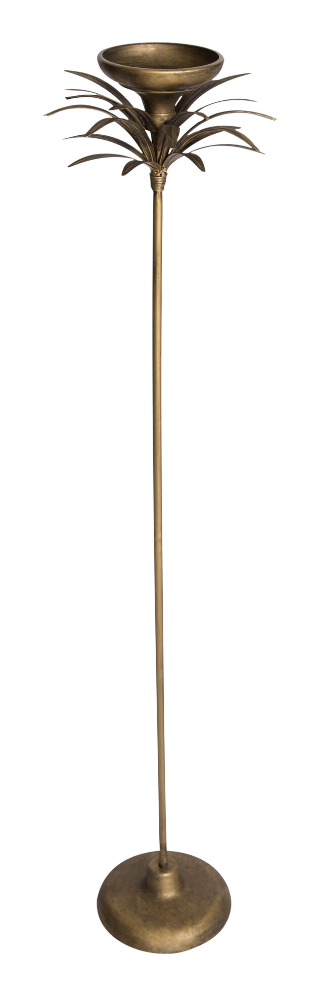 PTMD Kandelaar 'Risella', Metaal, 97 x 20 x 20cm, kleur Goud PTMD Kandelaar 'Risella', Metaal, 97 x 20 x 20cm, kleur Goud