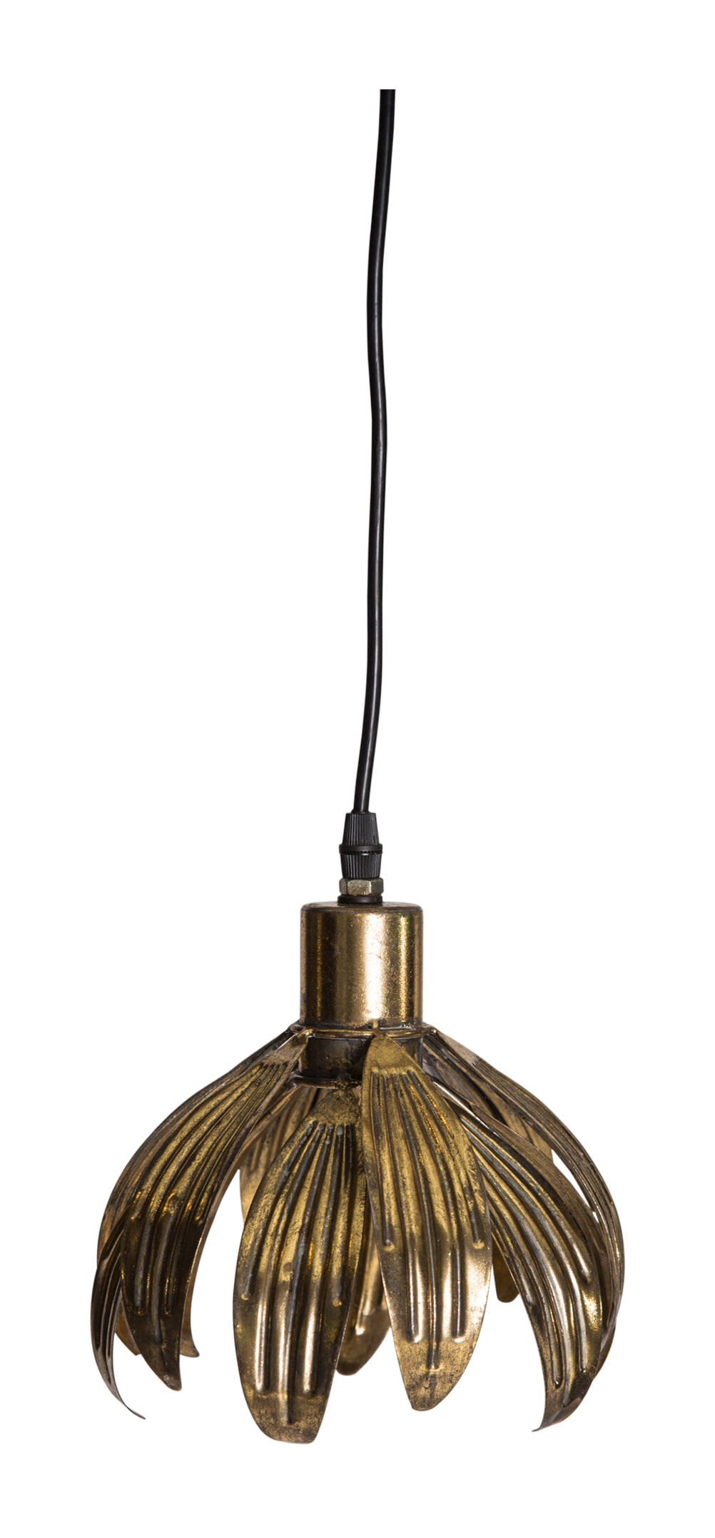 PTMD Hanglamp 'Danice', Metaal, 30 x 18 x 18cm, kleur Goud