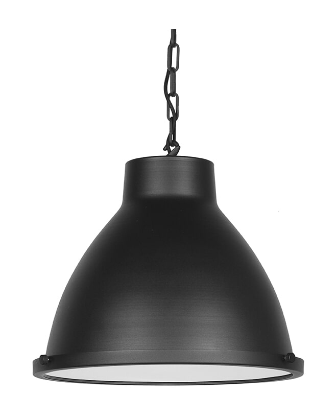 LABEL51 Hanglamp 'Industry', Metaal, kleur Zwart