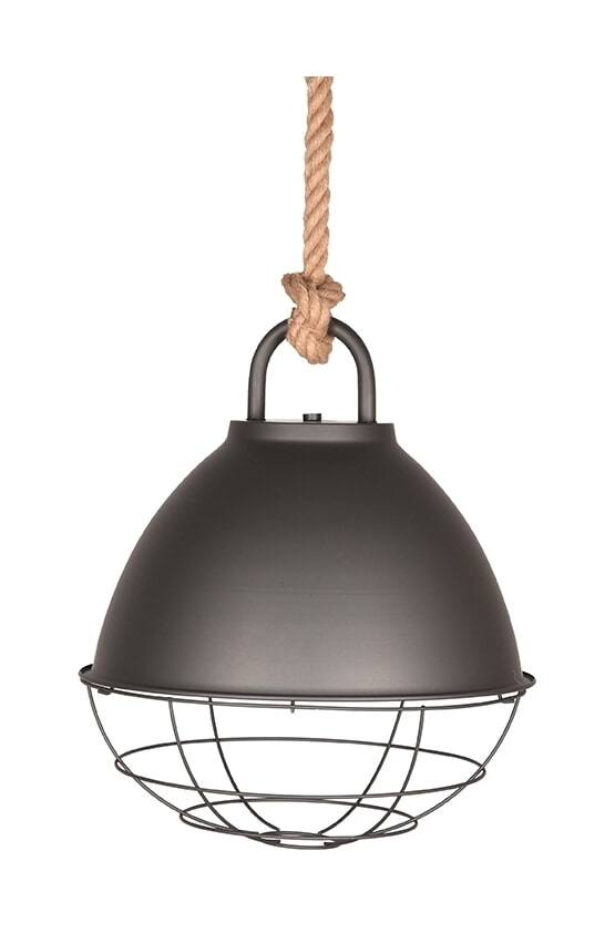 LABEL51 Hanglamp 'Korf' 38cm, kleur Grijs