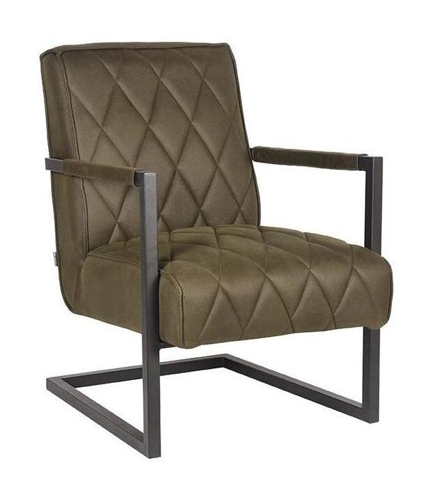 LABEL51 Fauteuil 'Denmark', kleur Groen