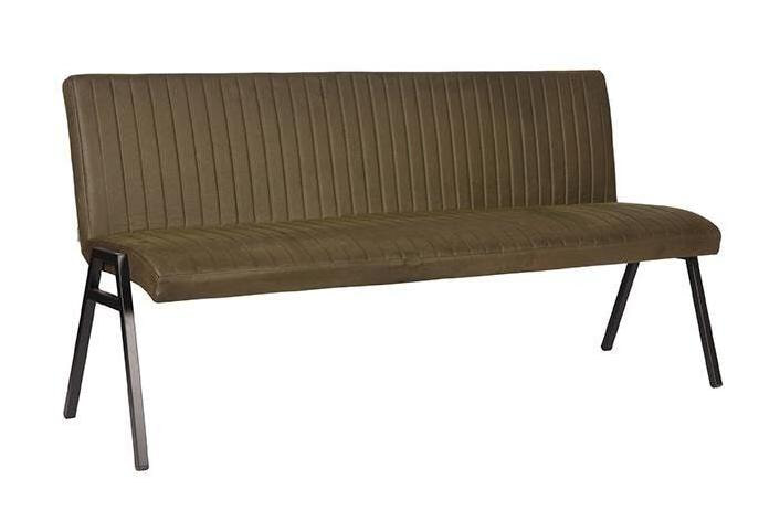 LABEL51 Eetkamerbank Matz, 175cm - Groen