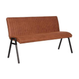 LABEL51 Eetkamerbank 'Matz', 145cm, kleur Cognac