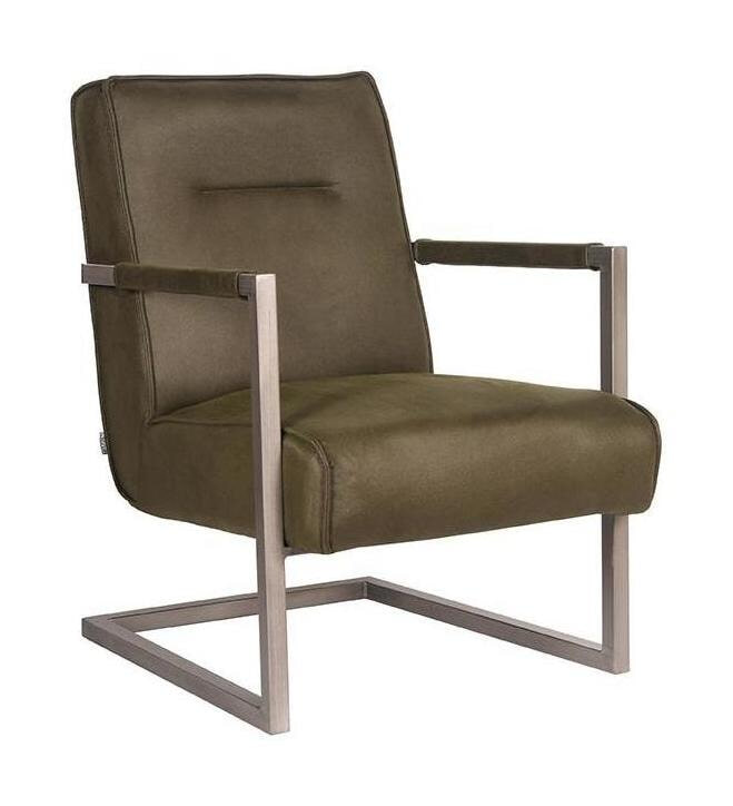LABEL51 Fauteuil 'Jim', kleur Groen LABEL51 Fauteuil 'Jim', kleur Groen