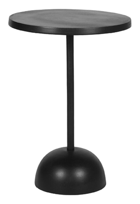 LABEL51 Bijzettafel 'Spark', Metaal, 40 x 57cm, kleur Zwart