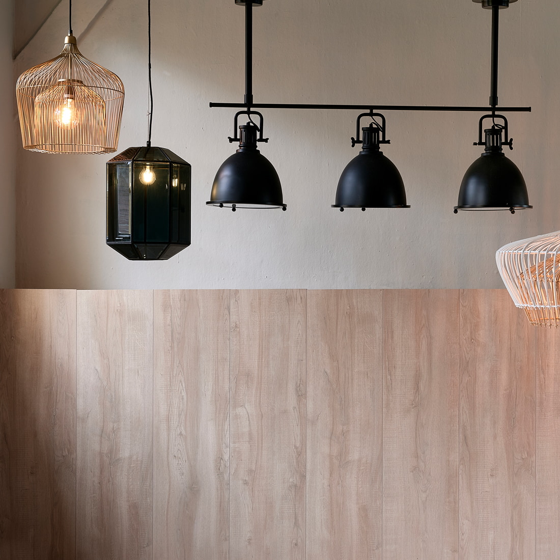 Rivièra Maison Hanglamp 'Manhattan' kleur Goud