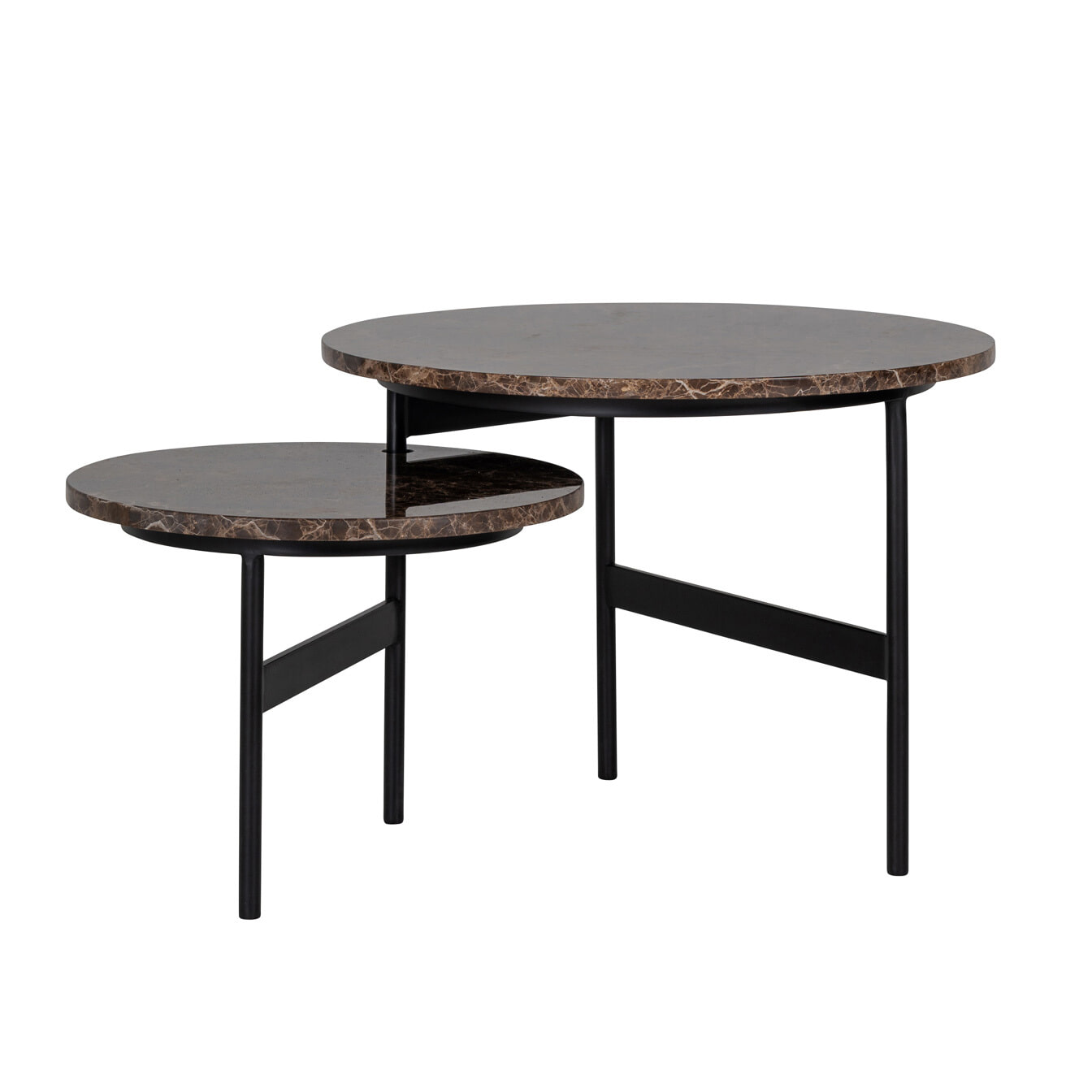 Richmond Salontafel 'Dalton' Marmer en Staal Richmond Salontafel 'Dalton' Marmer en Staal