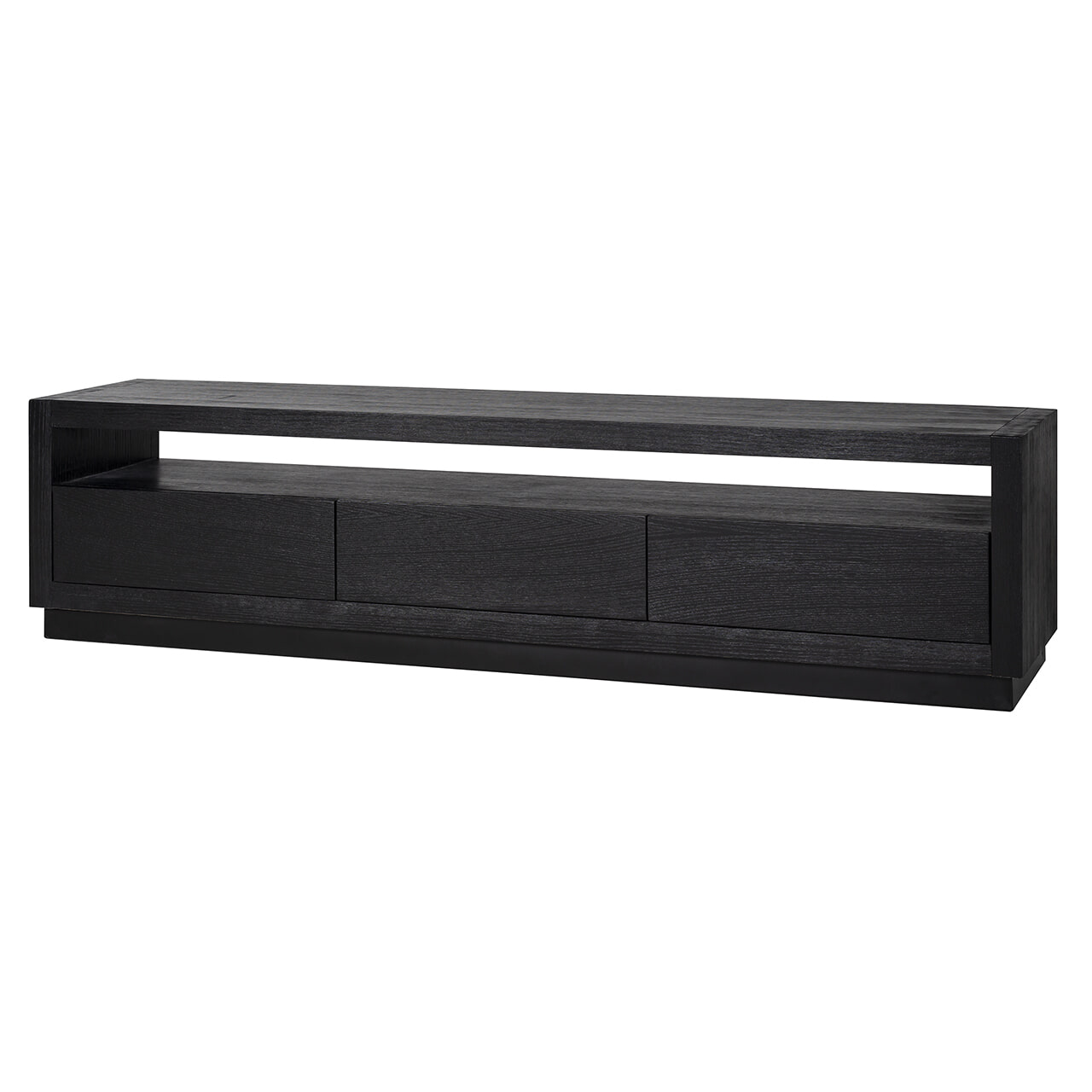 Richmond TV-meubel 'Oakura' Eikenhout 185cm, kleur zwart