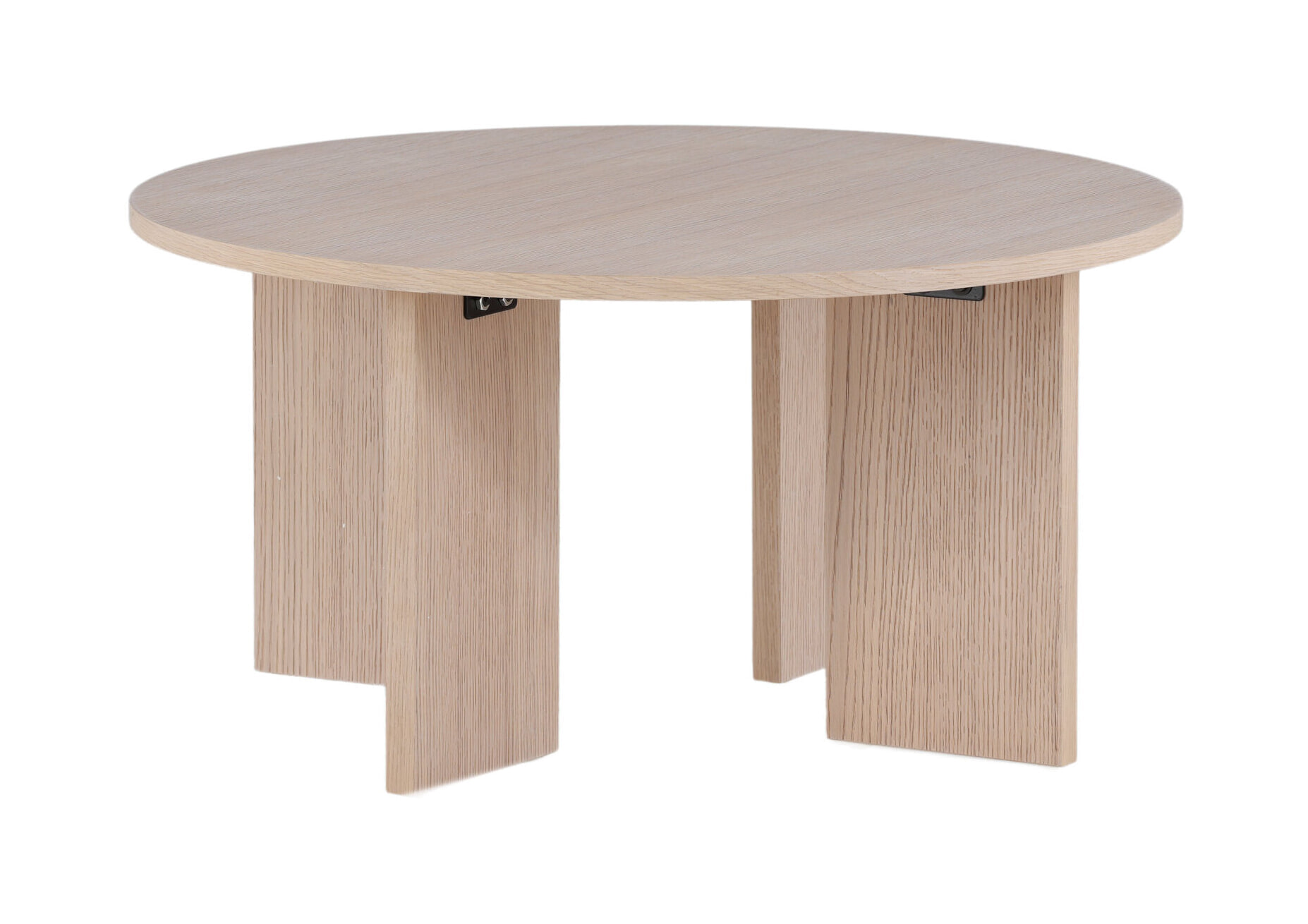 Nohr Ronde Salontafel 'Gayla' 80cm, kleur Whitewash