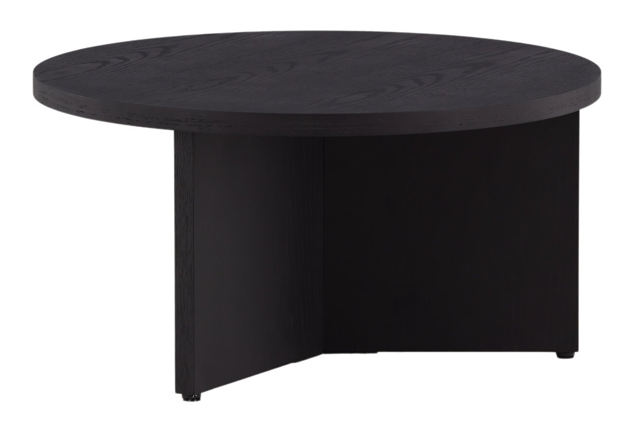Nohr Ronde Salontafel 'Tammera' 85cm, kleur Zwart