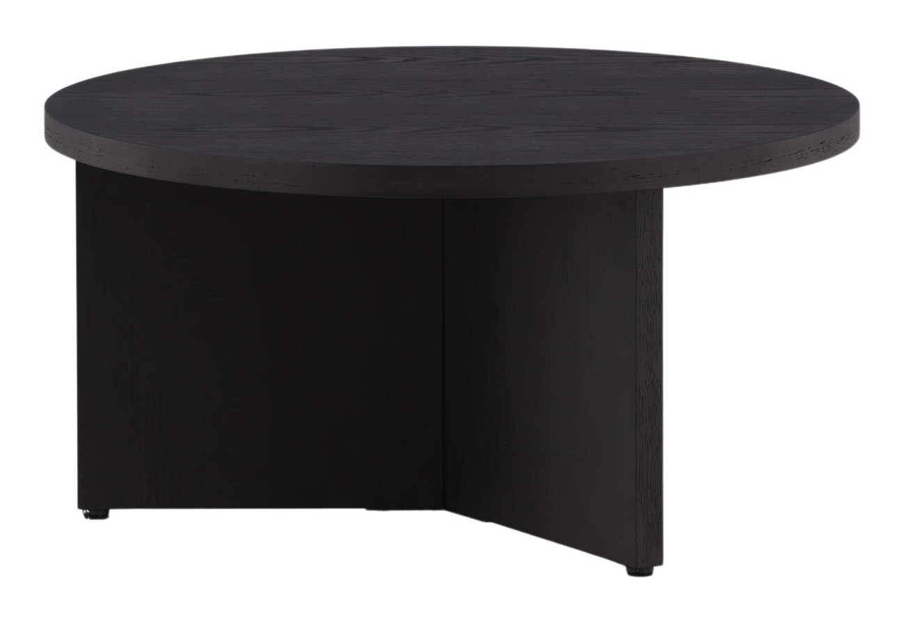 Nohr Ronde Salontafel 'Tammera' 85cm, kleur Zwart