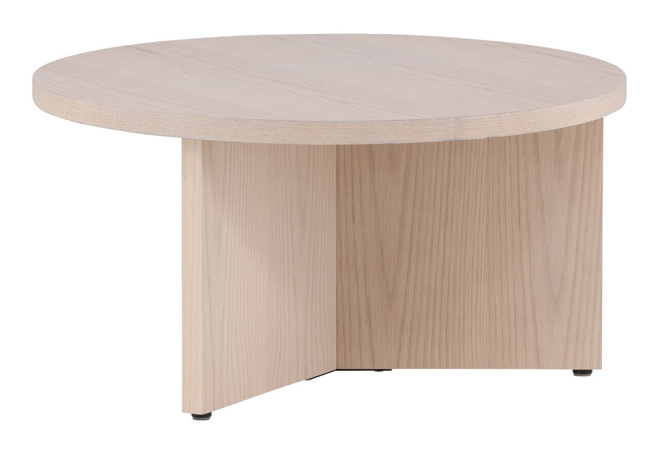 Nohr Ronde Salontafel 'Tammera' 85cm, kleur Whitewash