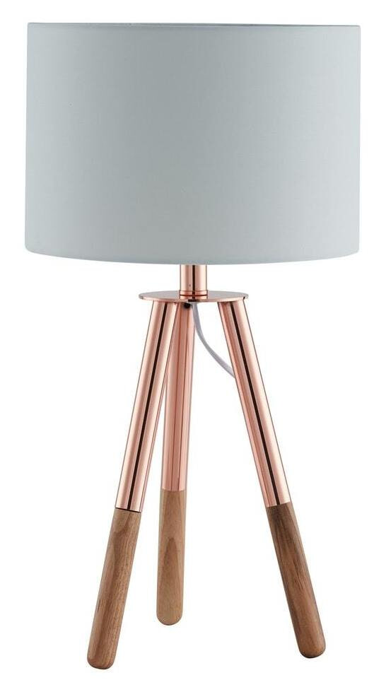 Artistiq Tafellamp 'Chad', 55cm, kleur Wit