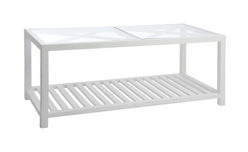 J-Line Salontafel 'Engelbertus' kleur Wit J-Line Salontafel 'Engelbertus' kleur Wit