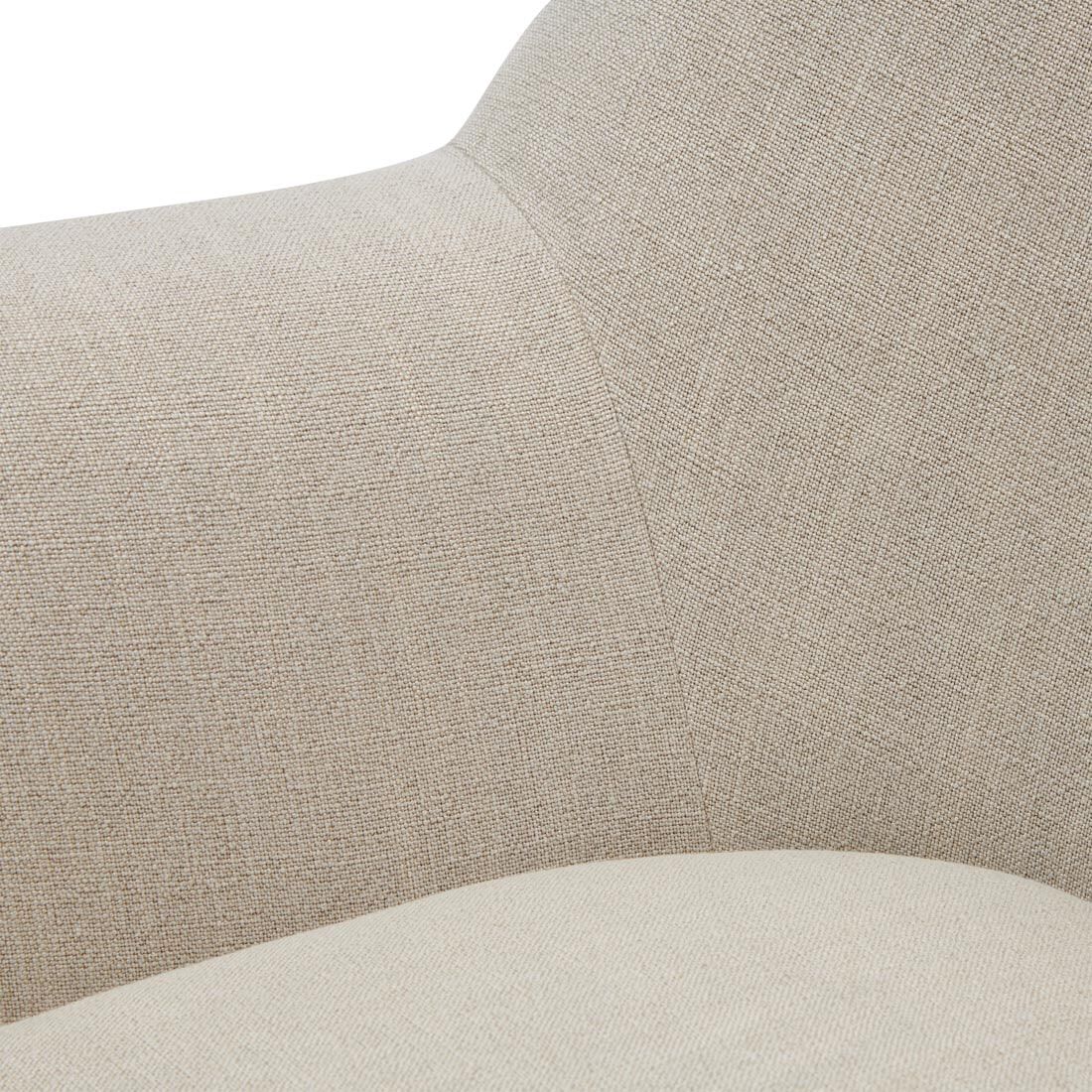Rivièra Maison Draaibare Fauteuil 'The Jill' Mouline Linen, kleur Fabulous Flax