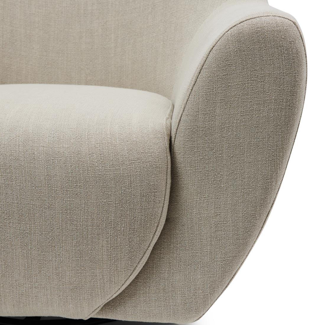 Rivièra Maison Draaibare Fauteuil 'The Jill' Mouline Linen, kleur Fabulous Flax