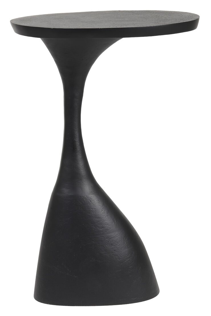 Light & Living Bijzettafel 'Macau' kleur Mat Zwart