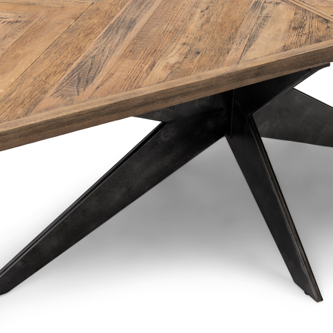 Rivièra Maison Uitschuifbare Eettafel 'Falcon Crest' Eikenhout, 220 - 320 x 100cm