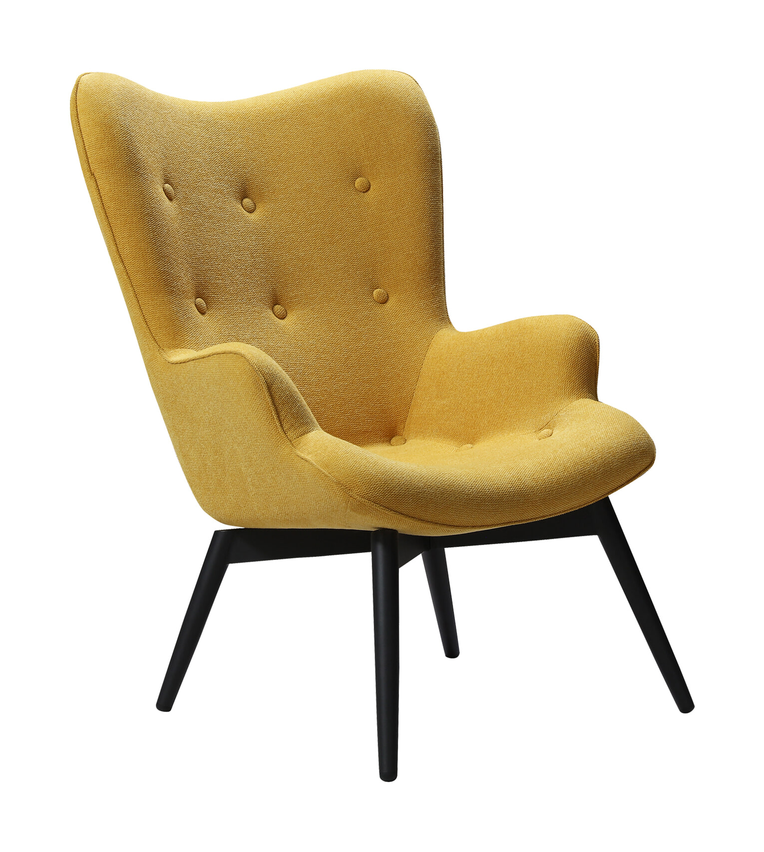 Artistiq Fauteuil 'Anderson', kleur Geel