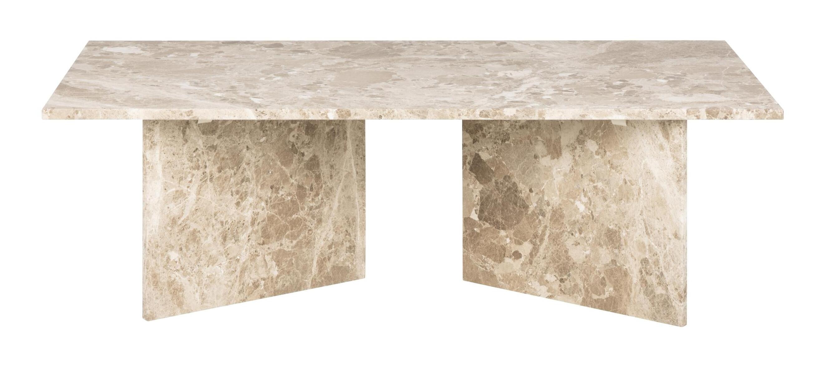 Bendt Salontafel 'Shaunika' Marmer, 140 x 70cm, kleur lattebruin lichtbruin, foto 3