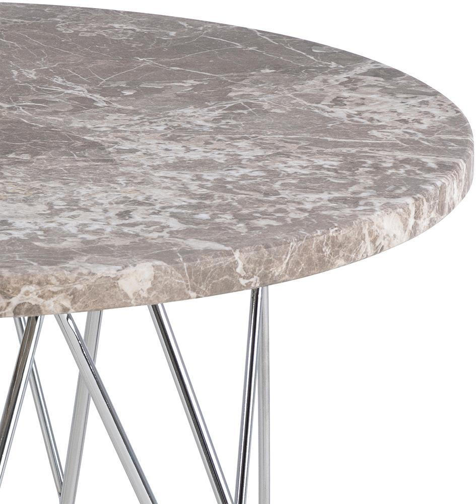 Bendt Ronde Bijzettafel 'Nadia' Marmer, 55cm