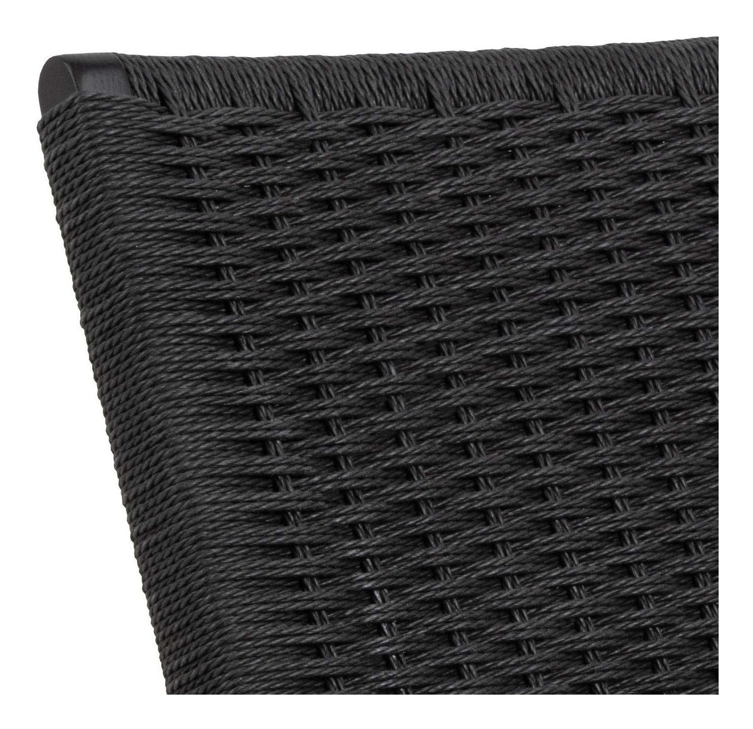 Bendt Fauteuil 'Rodrigues' Eiken, kleur Zwart
