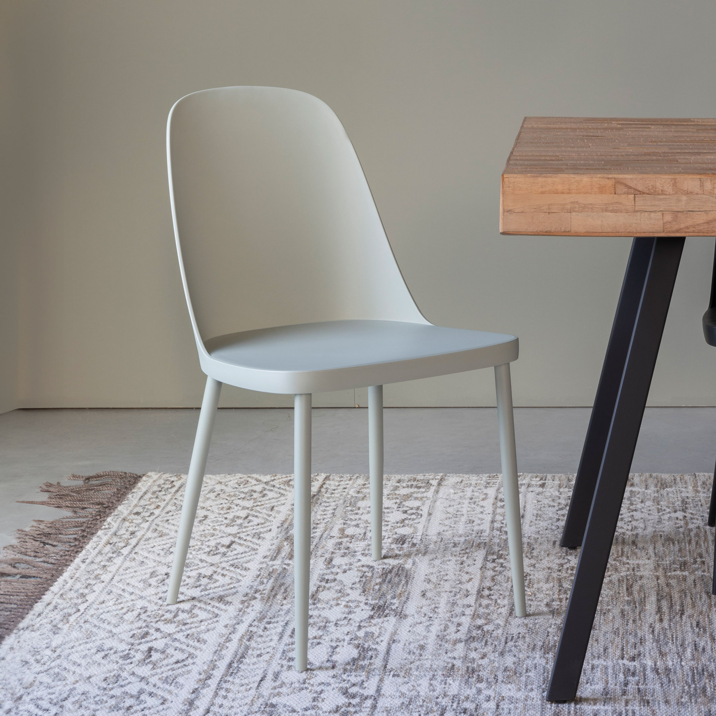 ZILT Eetkamerstoel 'Pip', kleur Mint