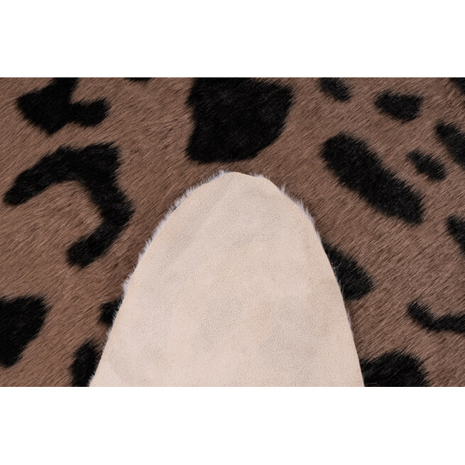 Kayoom Vloerkleed 'Panter' kleur Bruin / Wit, 160 x 230cm