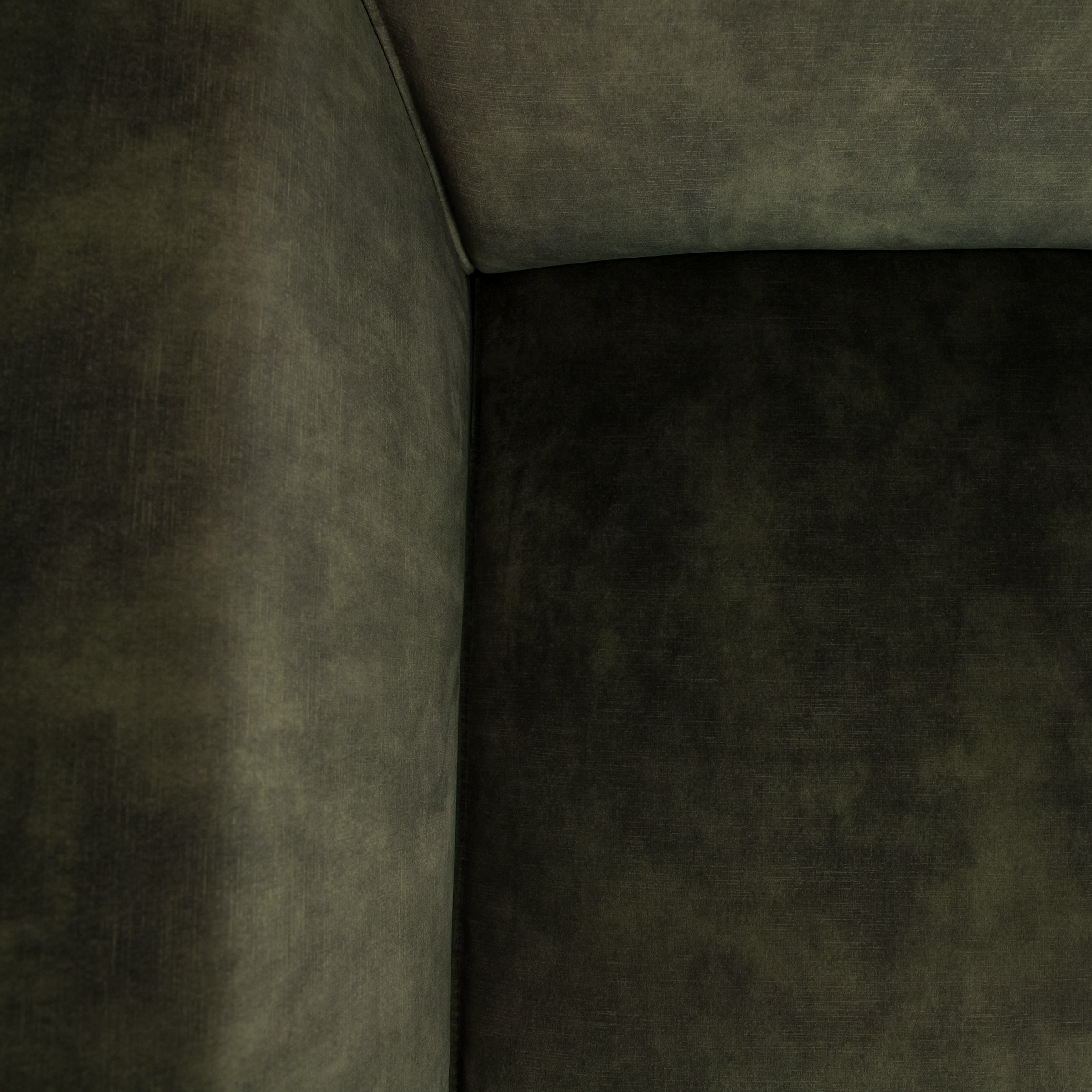 Sohome 4-zits Bank 'Jill' Velvet, kleur groen