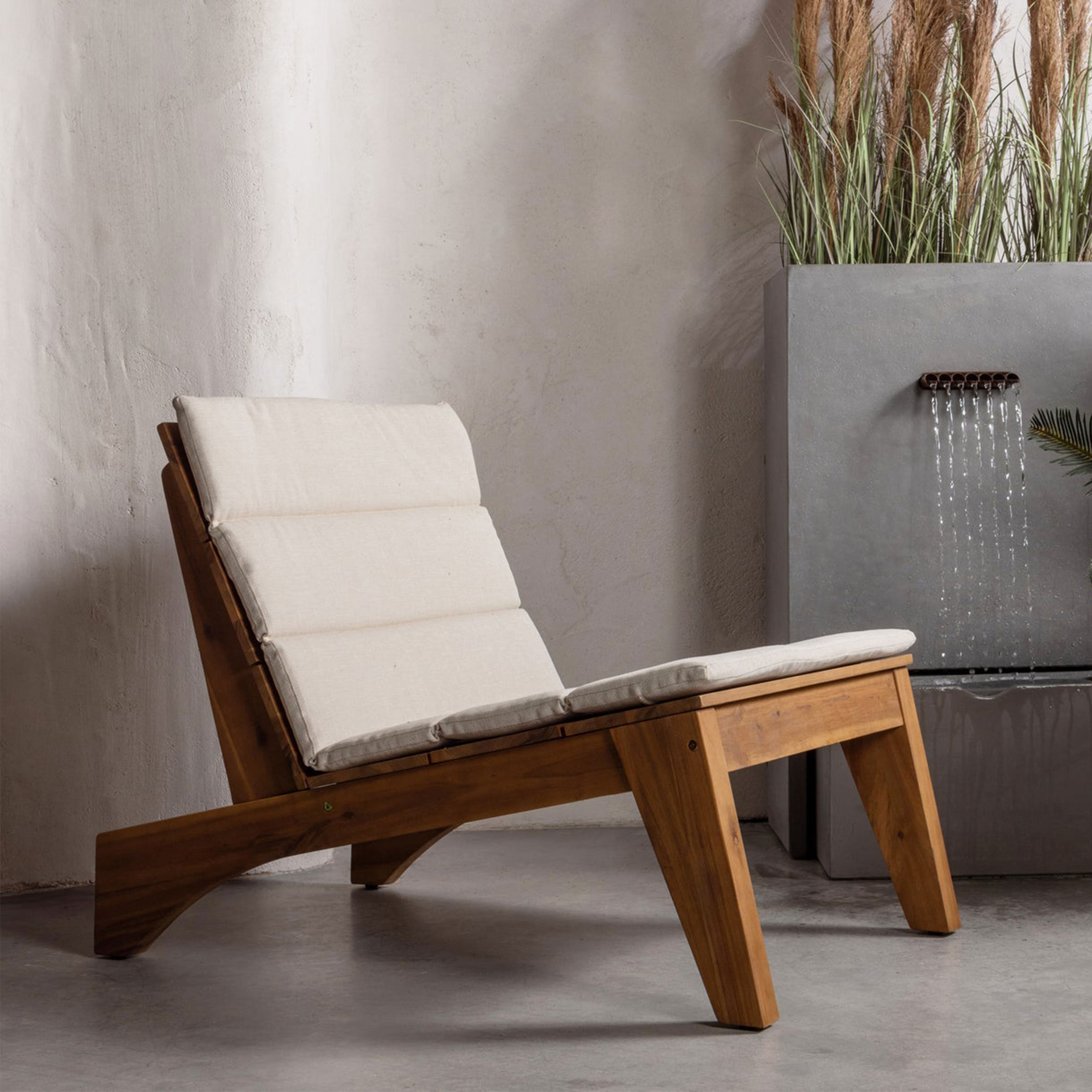 WOOOD Outdoor Fauteuil Kenai Acaciahout - Naturel