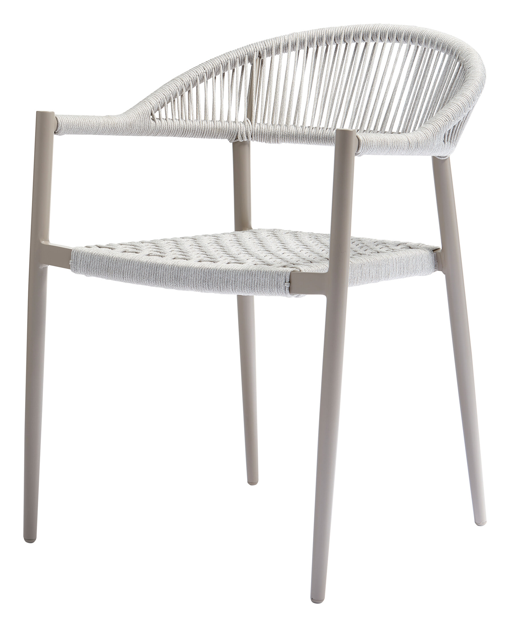 WOOOD Tuinstoel 'Yellow' Touw