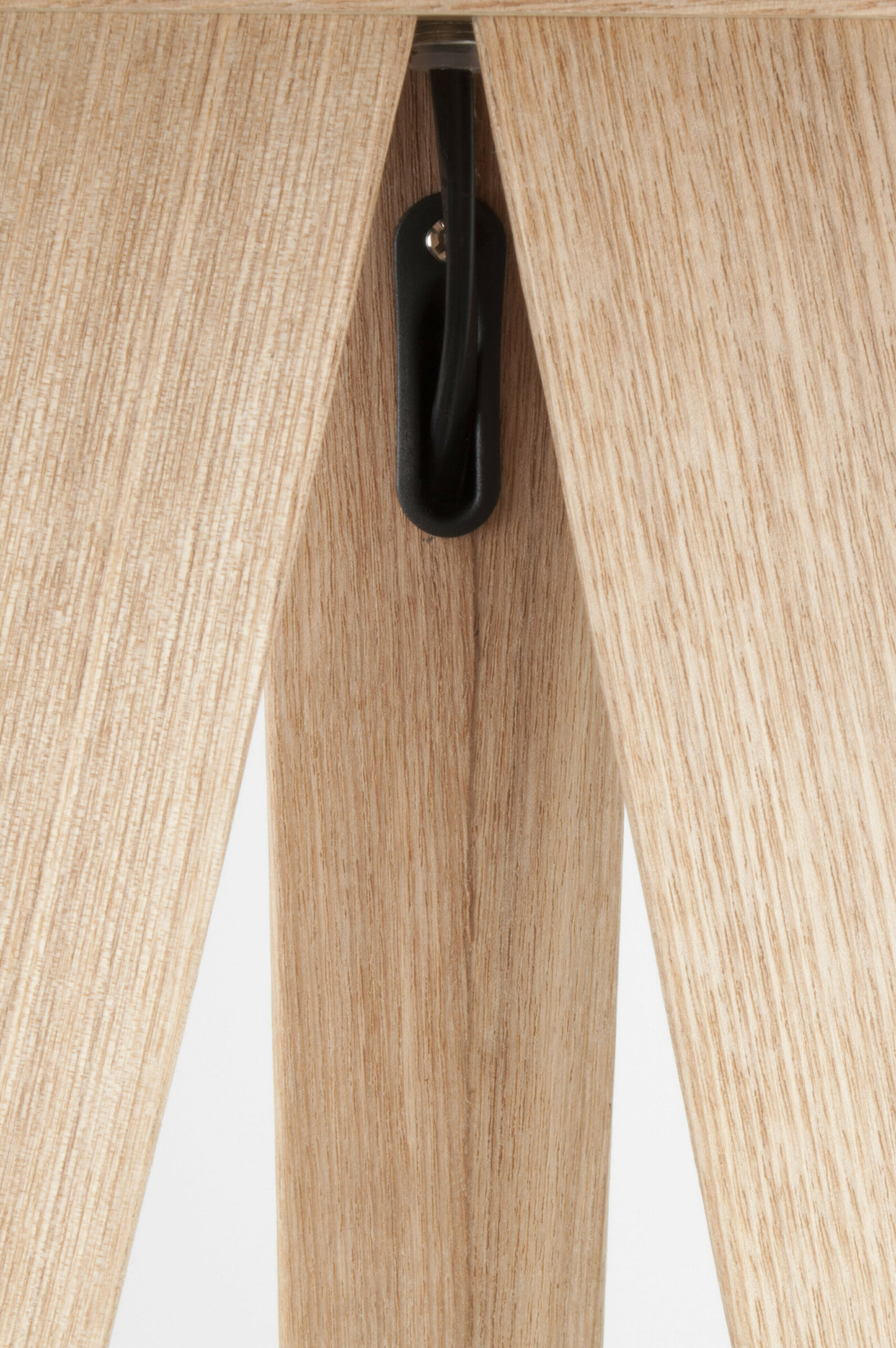 Zuiver Vloerlamp 'Tripod' 151cm, kleur Naturel/Zwart