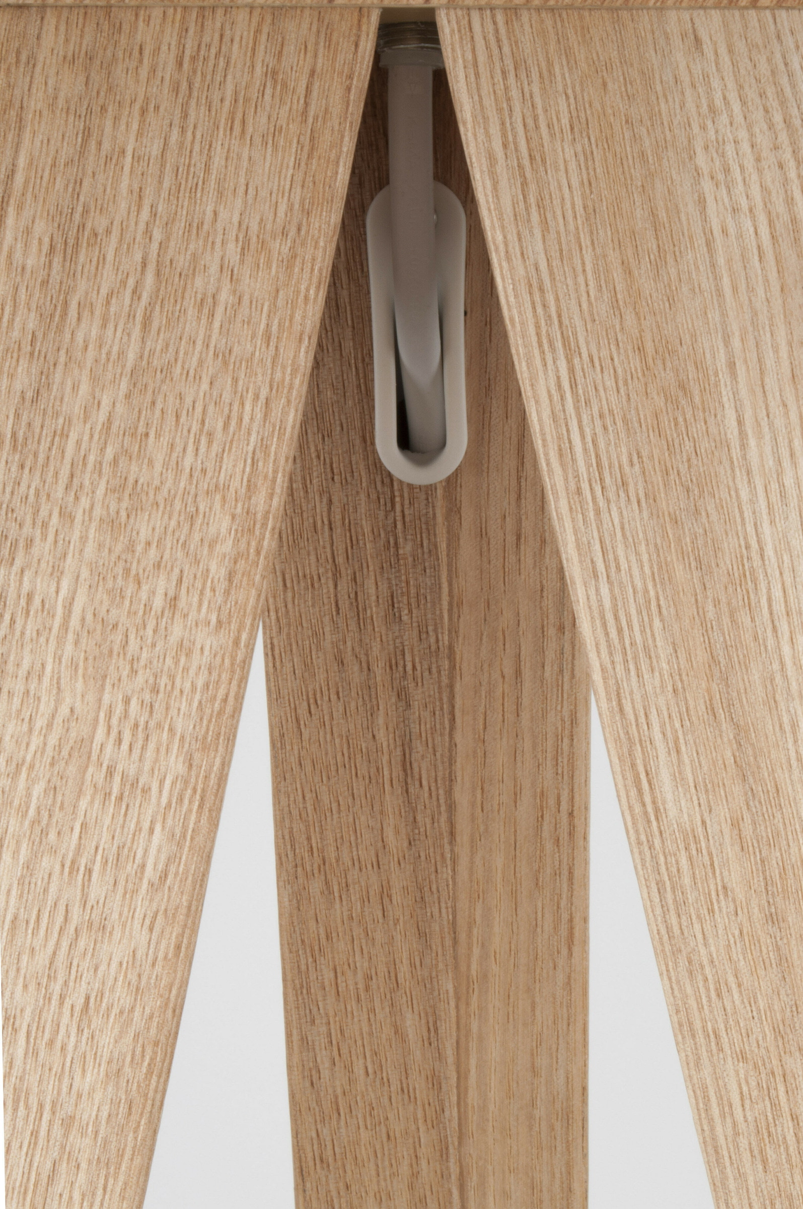 Zuiver Vloerlamp 'Tripod' 151cm, kleur Naturel/Wit
