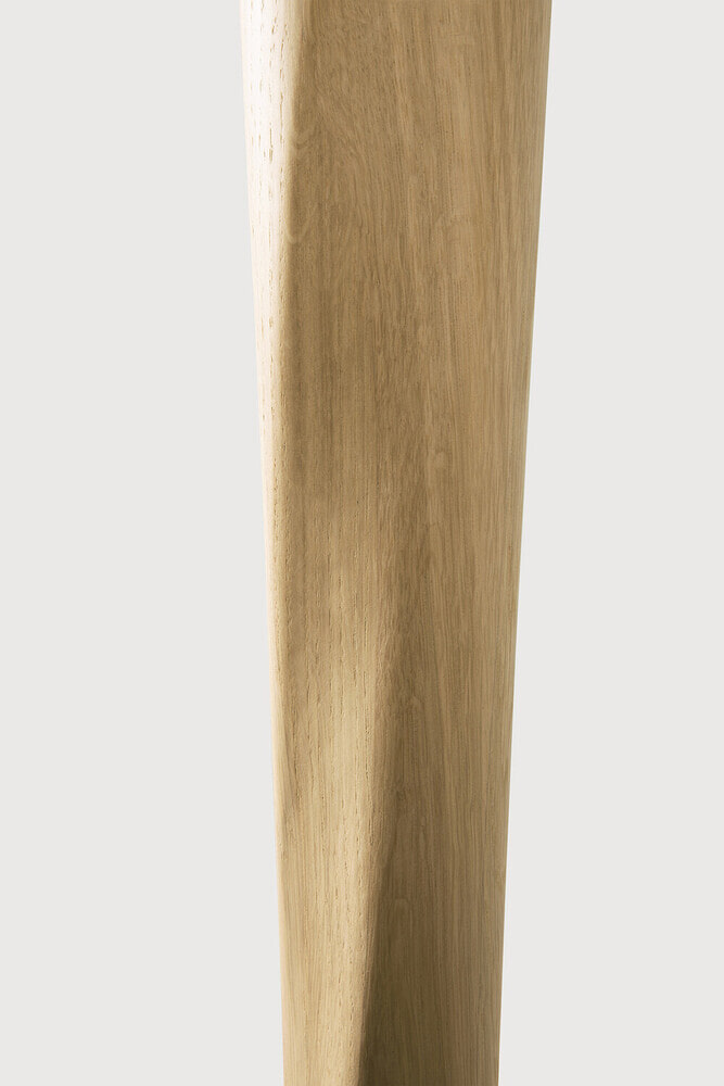 Ethnicraft Ronde Bistrotafel 'Torsion' Gevernist Eikenhout, 90cm