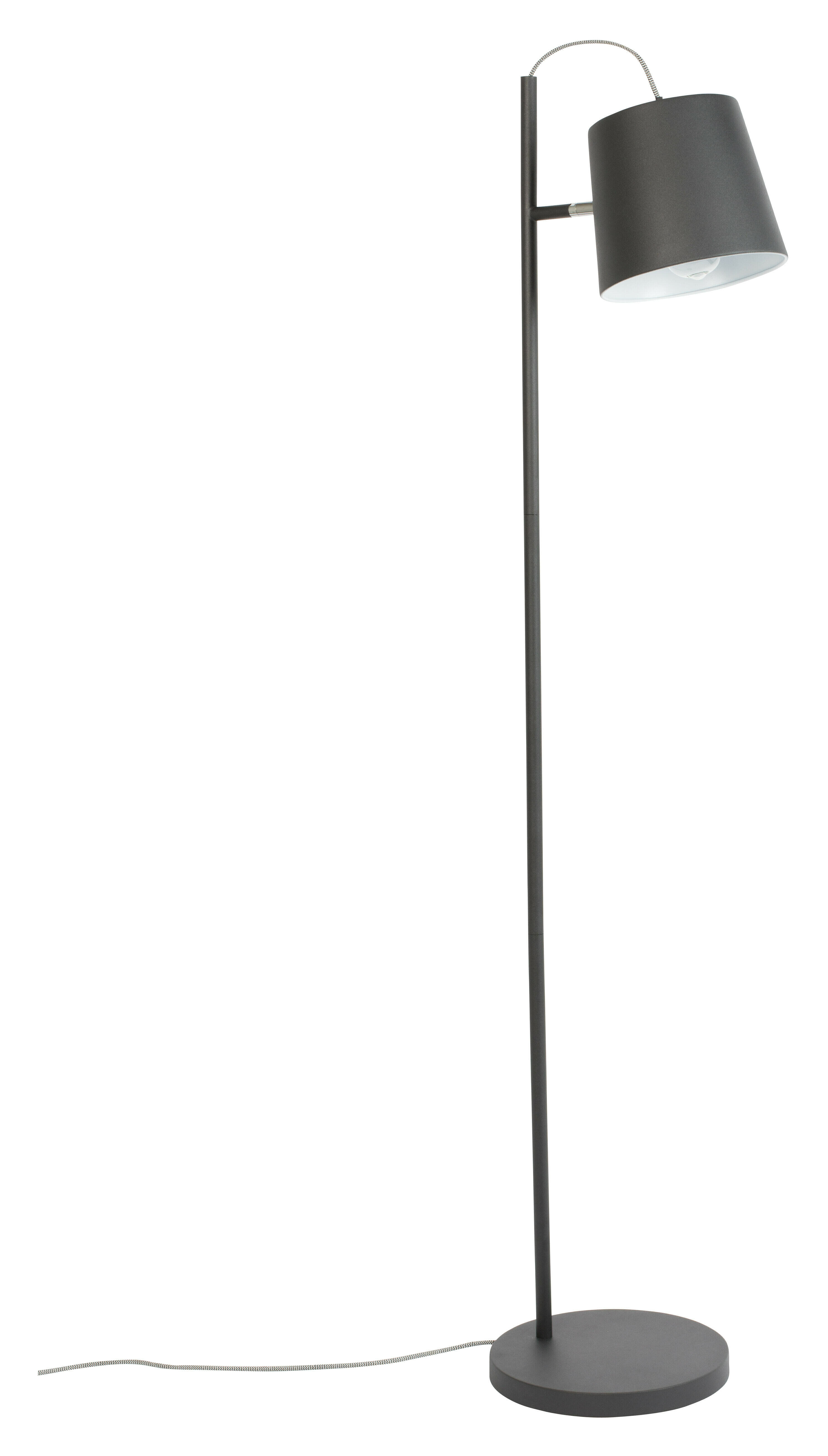 Zuiver Vloerlamp 'Buckle Head' 150cm, kleur Zwart