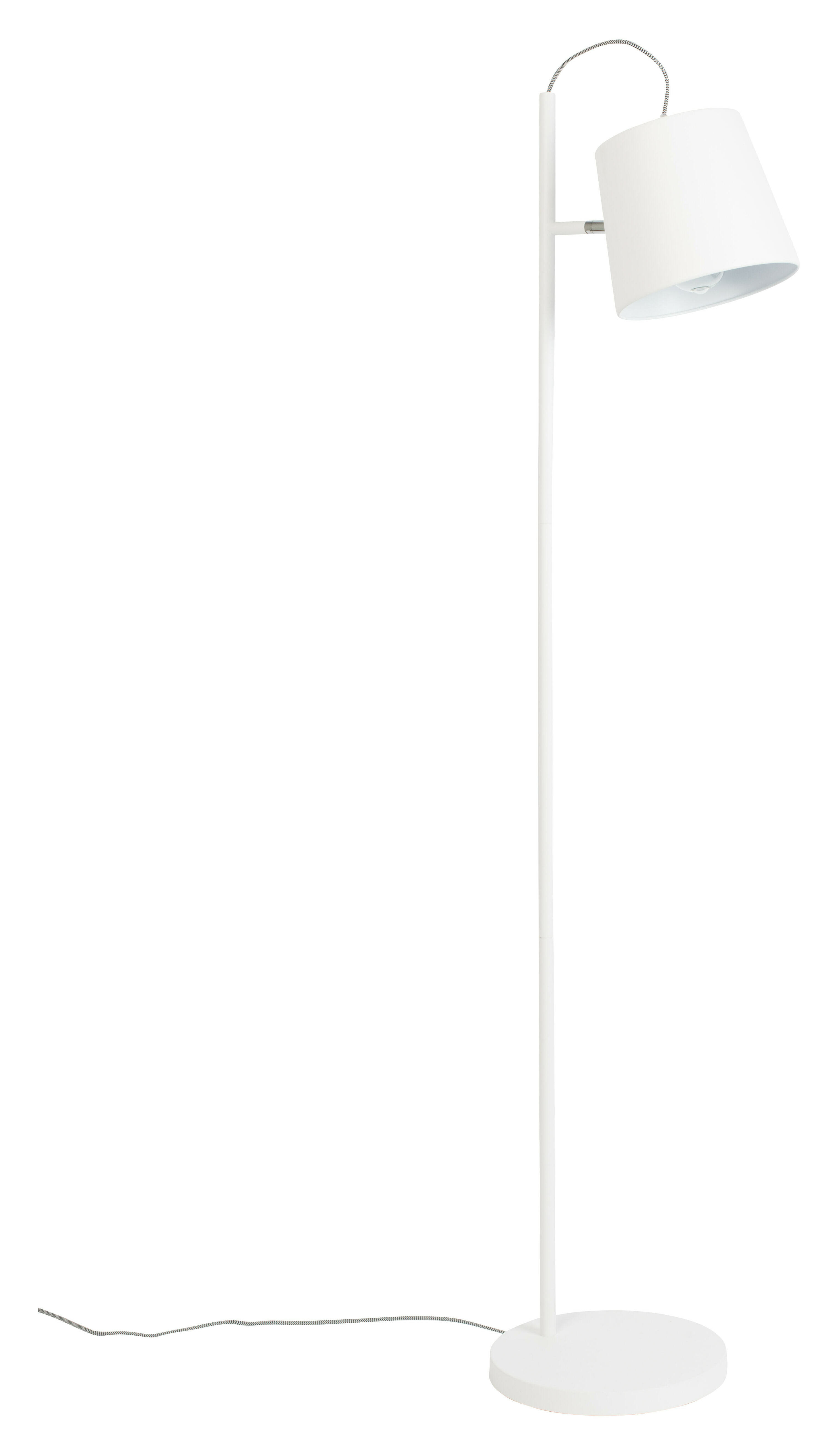 Zuiver Vloerlamp 'Buckle Head' 150cm, kleur Wit
