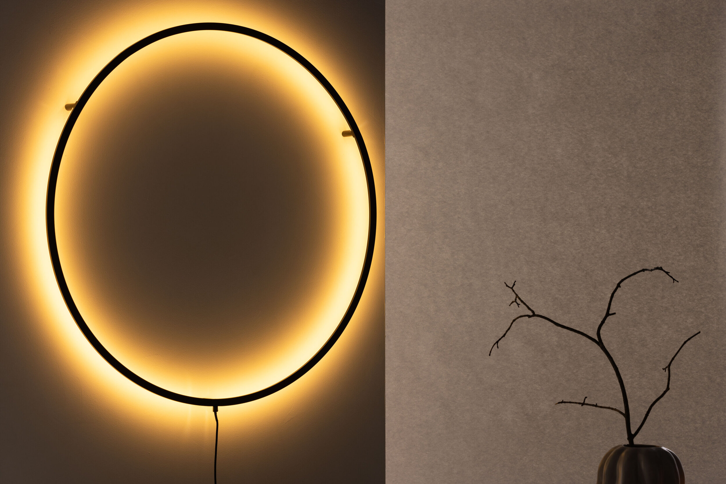 Nohr Wandlamp 'Arlene' kleur Mat Zwart