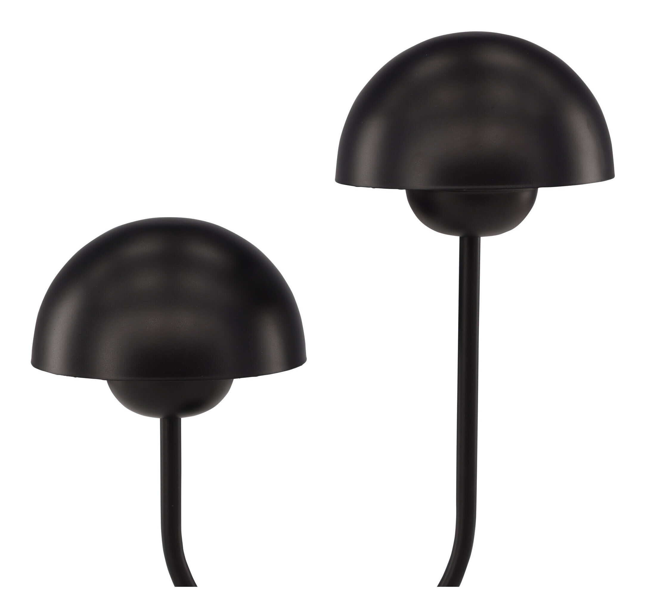 Nohr Tafellamp 'Lakitha' 2-lamps, kleur Zwart