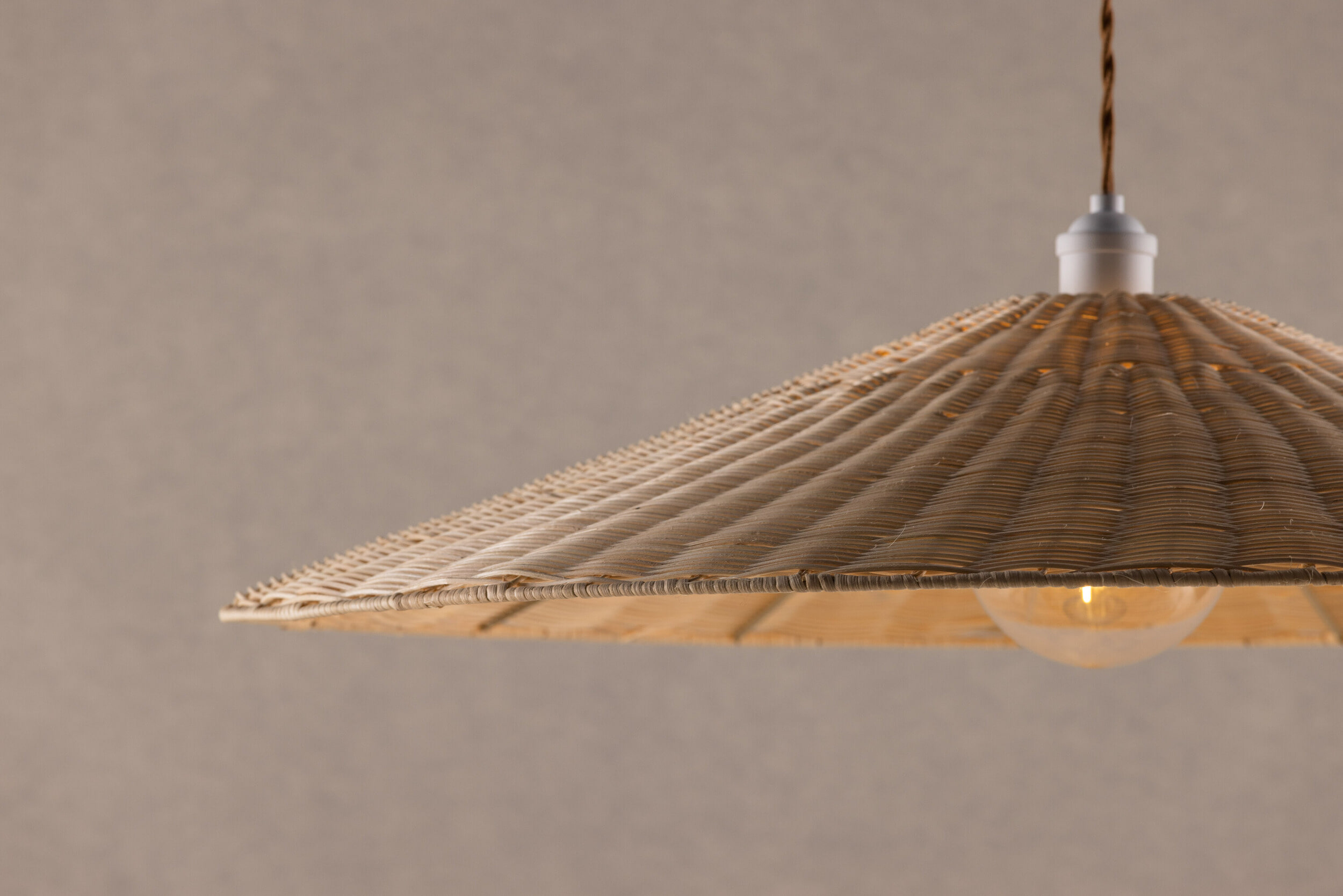 Nohr Hanglamp 'Naim' Rattan