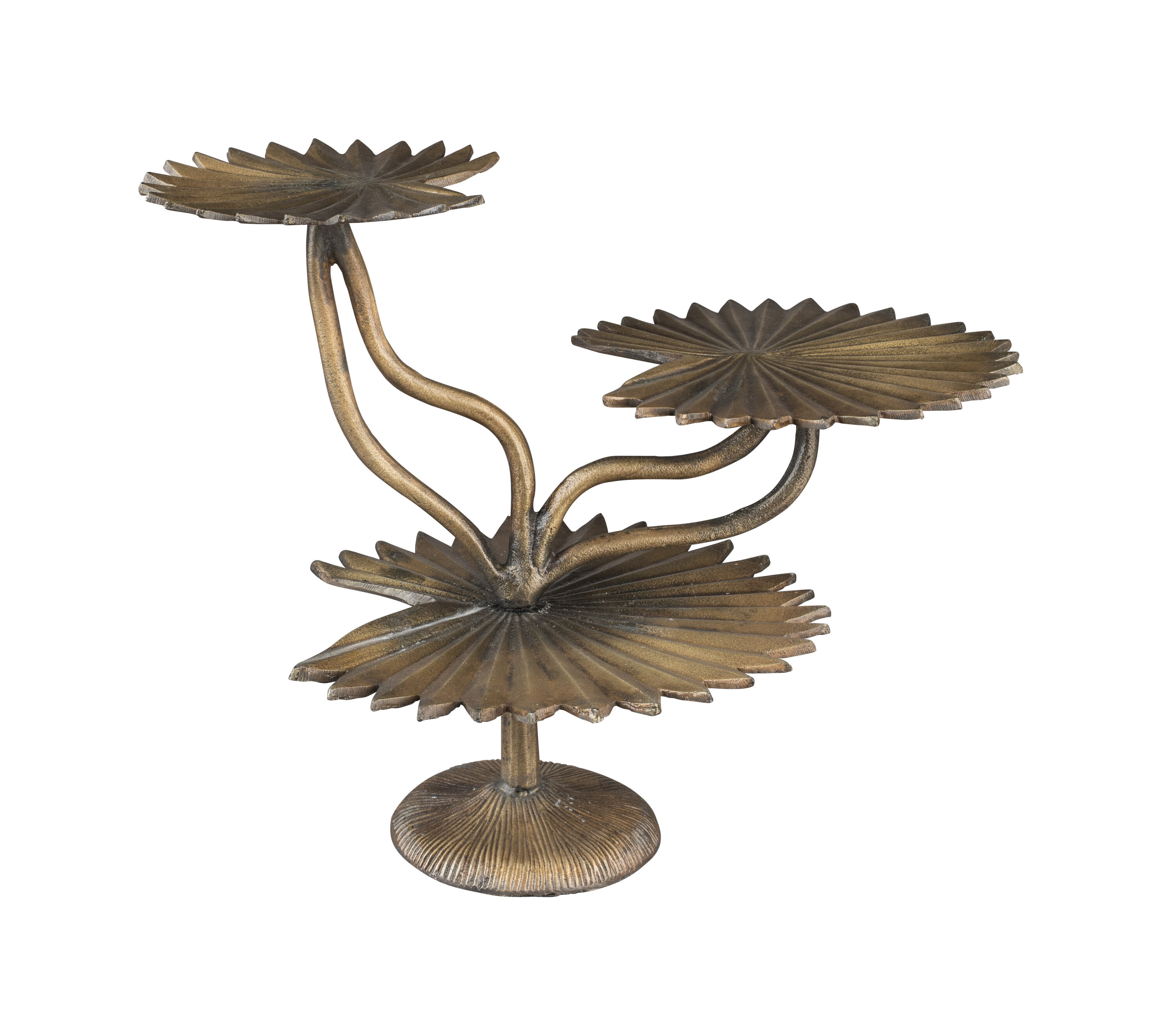 Dutchbone Etagère 'Leela', 39x52x33cm, kleur Goud Dutchbone Etagère 'Leela', 39x52x33cm, kleur Goud
