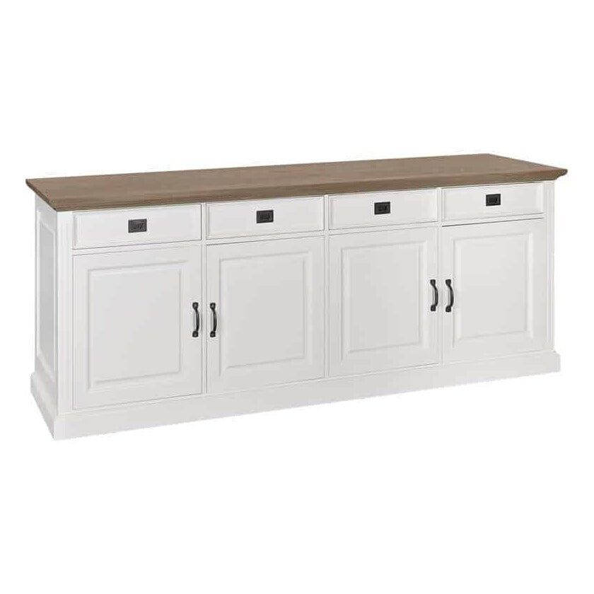 Richmond Dressoir 'Oakdale' Grenenhout, 240cm Richmond Dressoir 'Oakdale' Grenenhout, 240cm