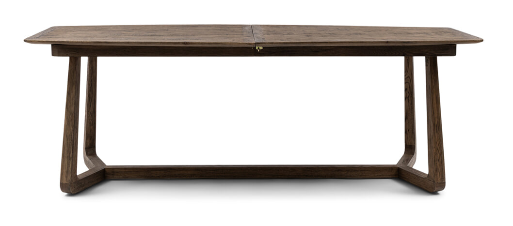 Rivièra Maison Uitschuifbare Eettafel Miller Eikenhout, 220/275/330 x 100 cm - Brown