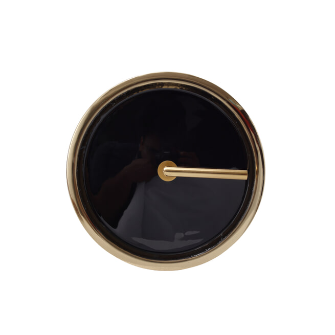 Kayoom Bijzettafel 'Art Deco 555' kleur Zwart / Goud
